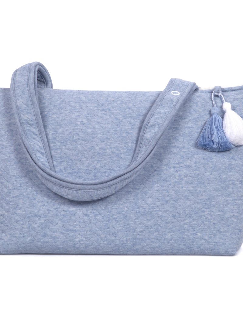 Sac landau Chevron Denim Blue