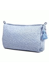 Toiletry bag Chevron Denim Blue