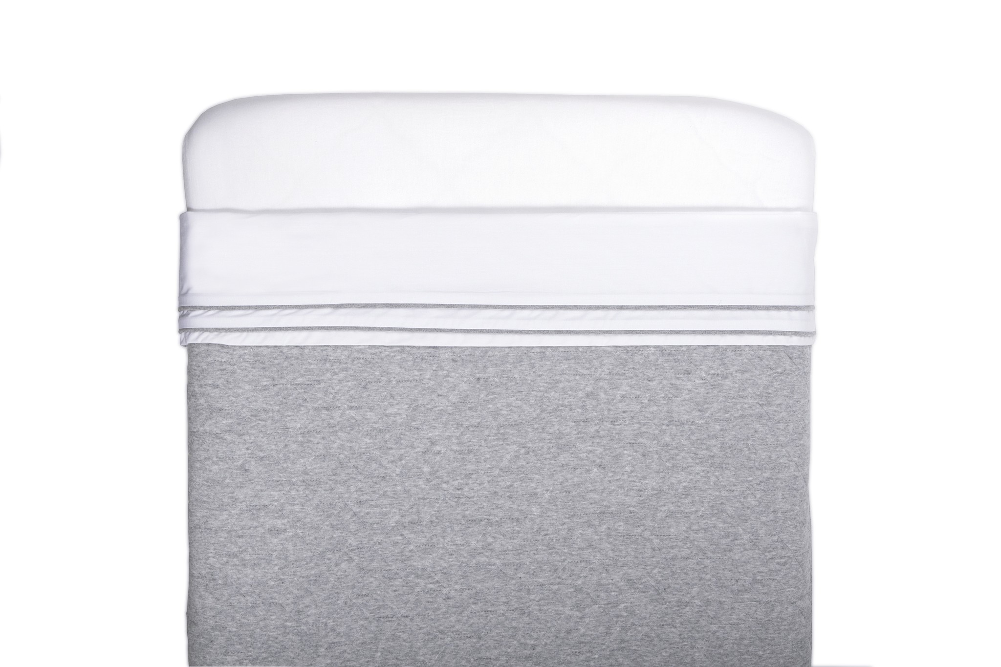 Ledikant laken Star Grey Melange