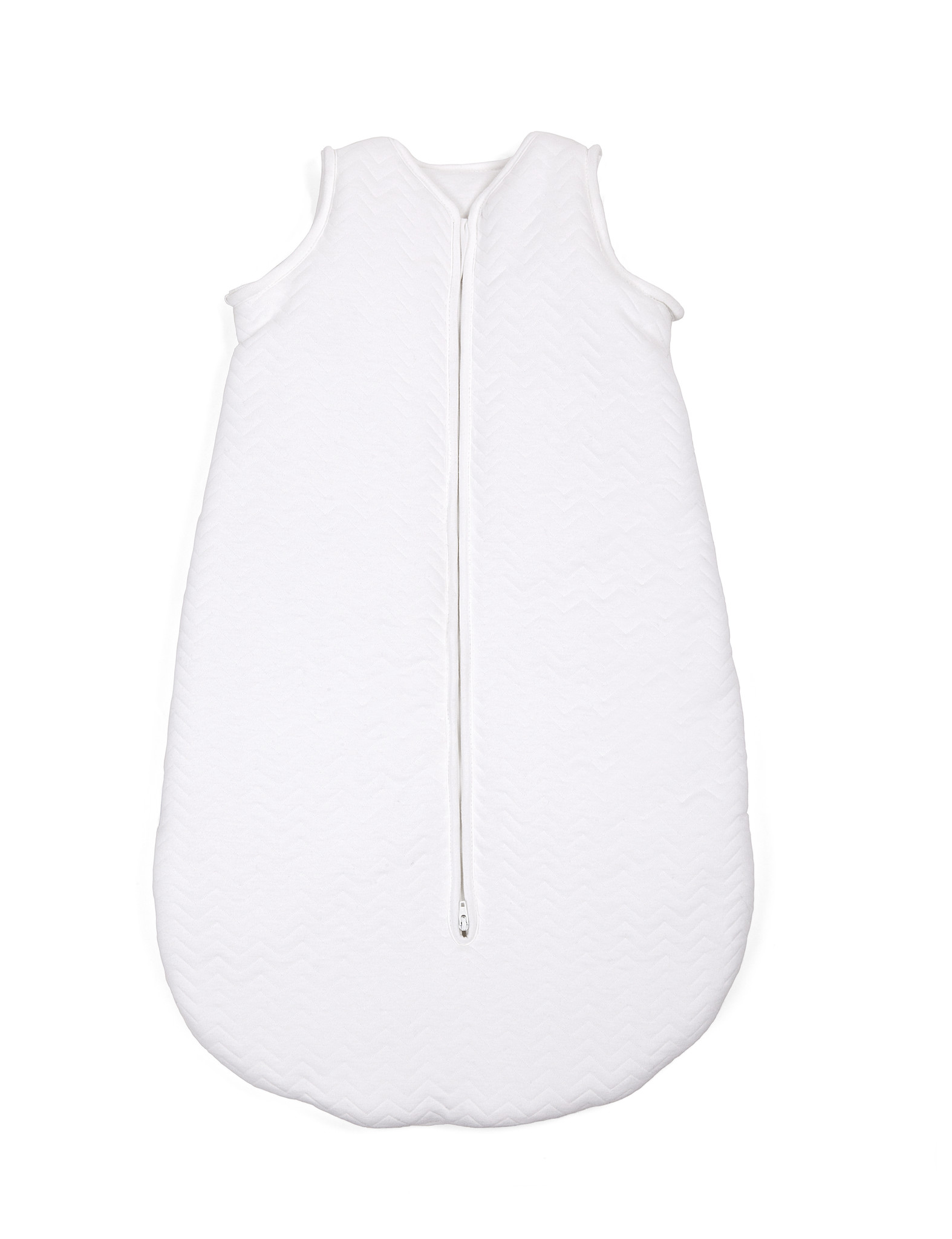 Jersey baby sleeping bag 70cm Summer Chevron White