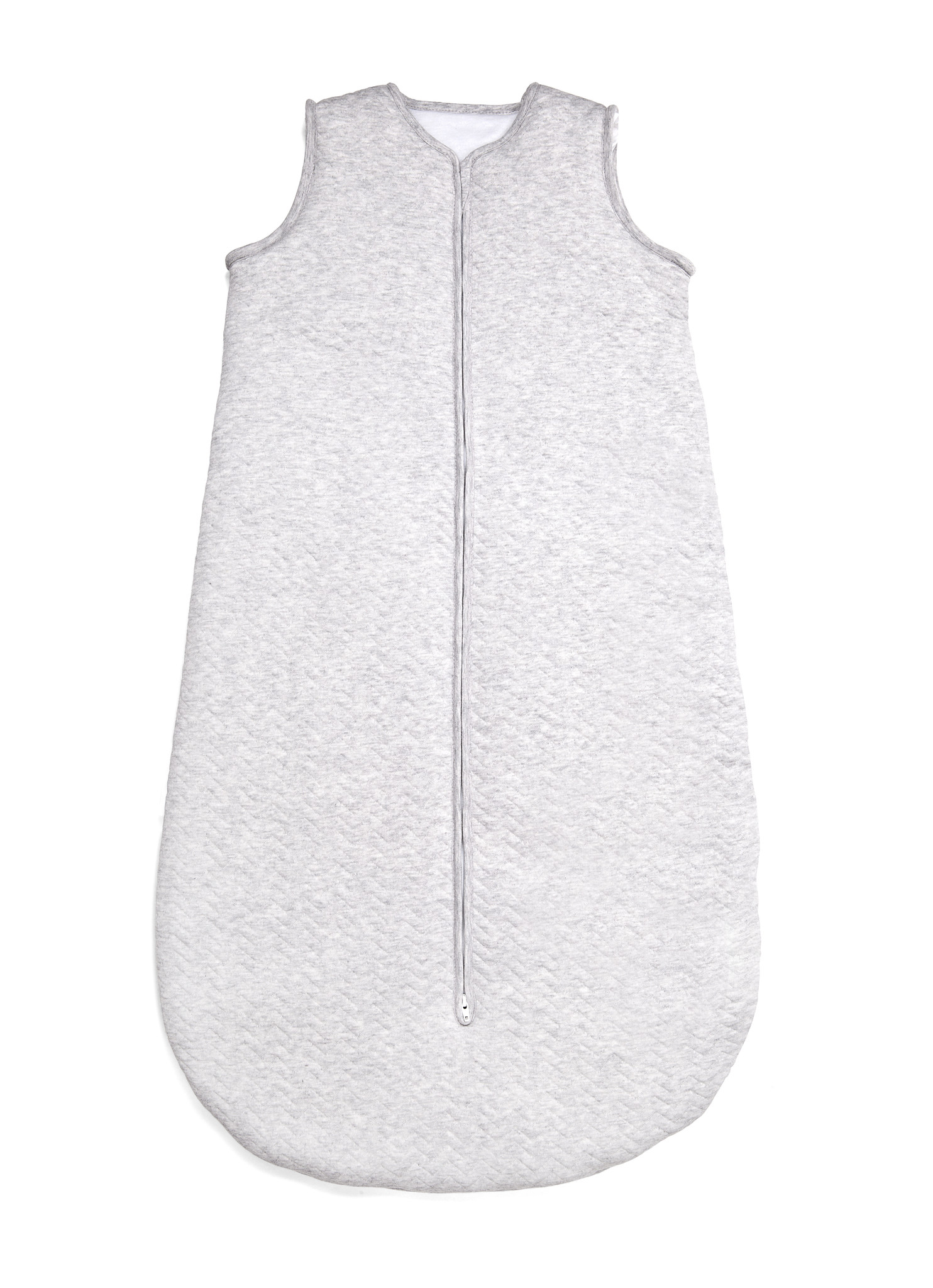 Jersey baby sleeping bag 90cm Summer Chevron Light Grey Melange