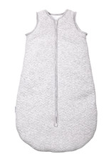 Jersey baby sleeping bag 70cm Summer Chevron Light Grey Melange