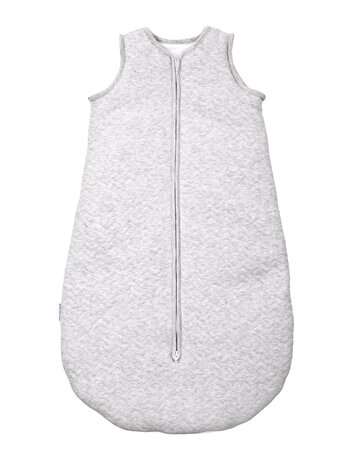 Sac de couchage bébé 70cm Chevron Light Grey Melange