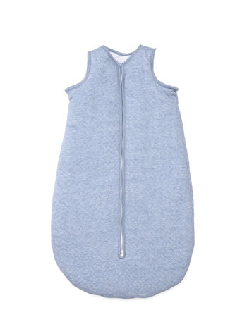 Sac de couchage bébé 70cm Chevron Denim Blue