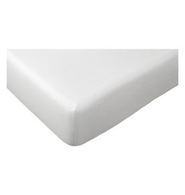 Fitted sheet cotton sateen for crib & pram mattress