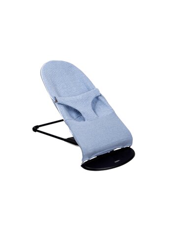 Protective cover for the Babybjörn bouncer Chevron Denim Blue