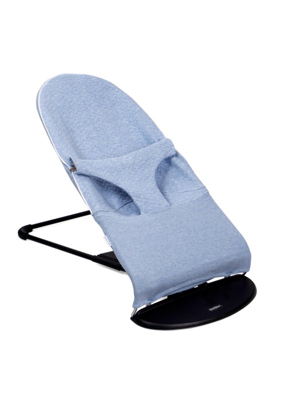 Protective cover for the Babybjörn bouncer Chevron Denim Blue