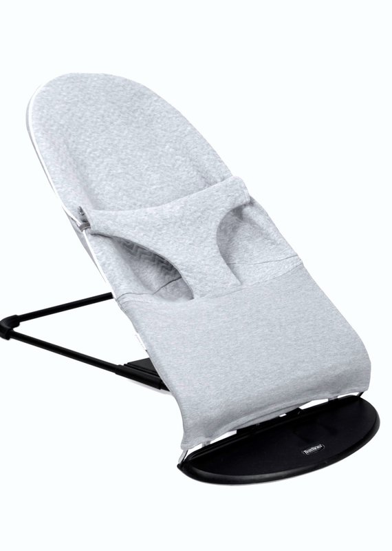 Protective cover for the Babybjörn bouncer Chevron Light Grey Melange