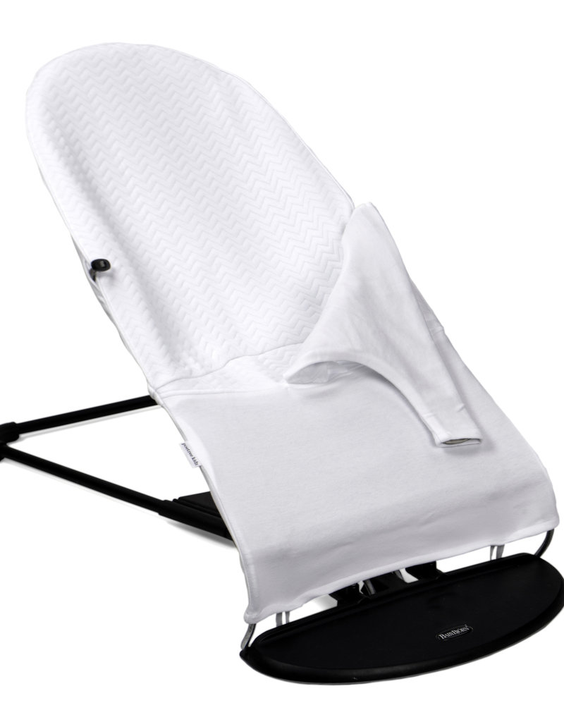 Protective cover for the Babybjörn bouncer Chevron White