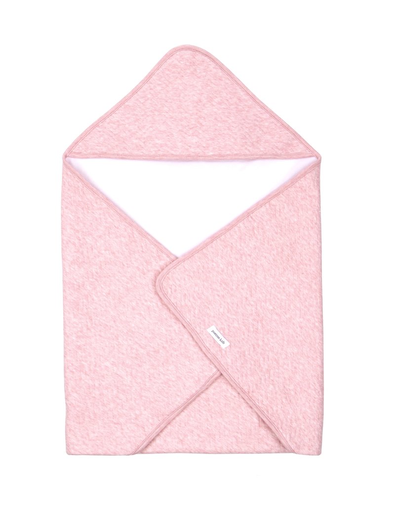 Couverture enveloppante Chevron Pink Melange