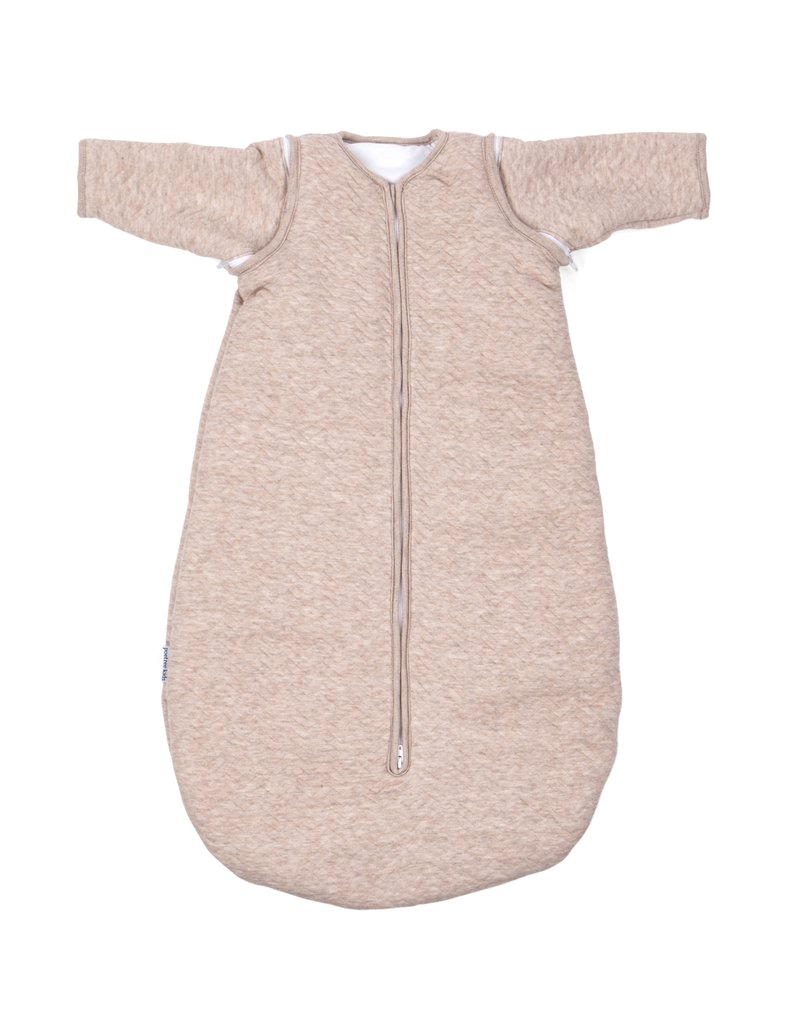 Jersey baby sleeping bag 70cm with detachable sleeves