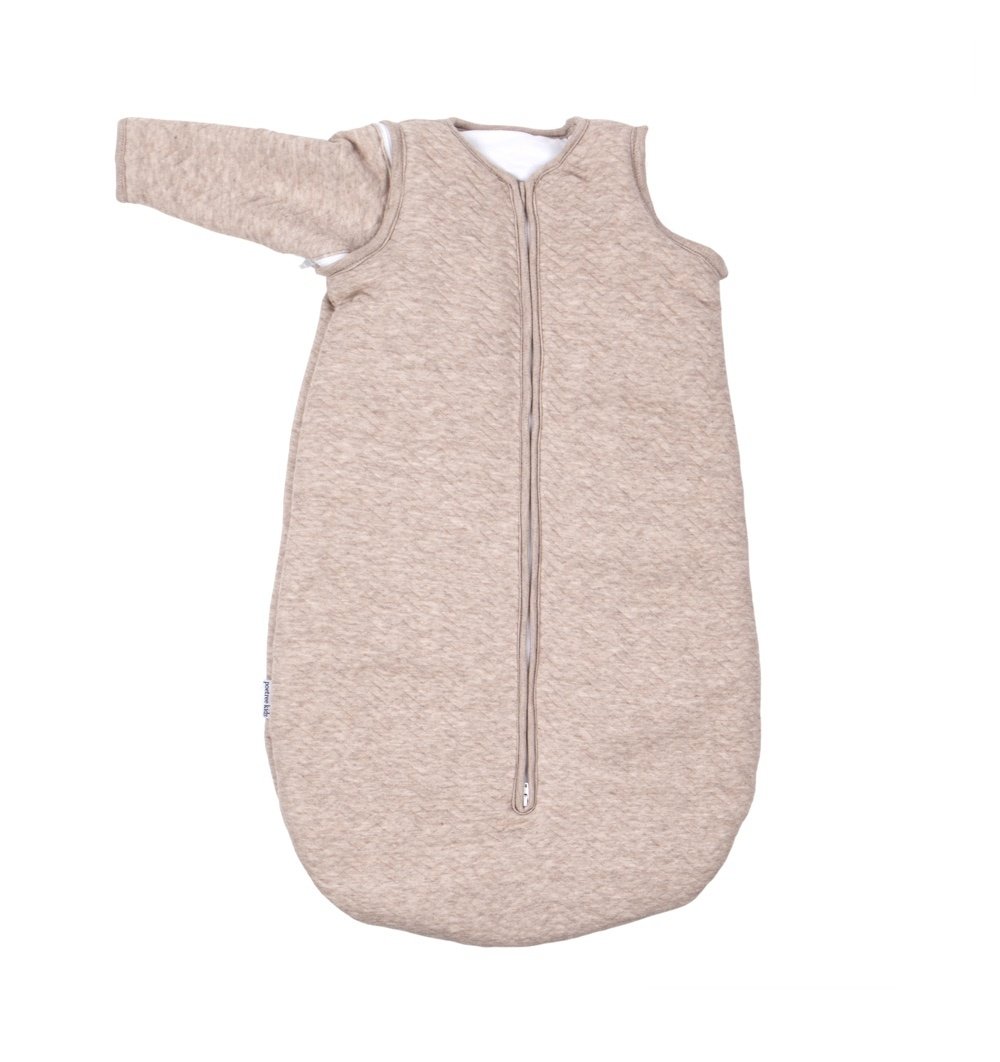 Sac de couchage bébé en jersey 70cm avec manches détachables