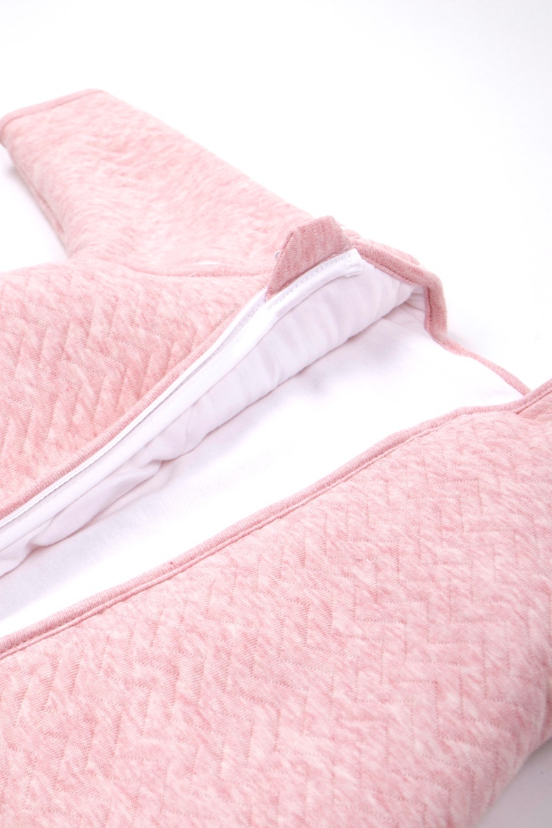 Jersey babyslaapzak 70cm met afritsbare mouwen