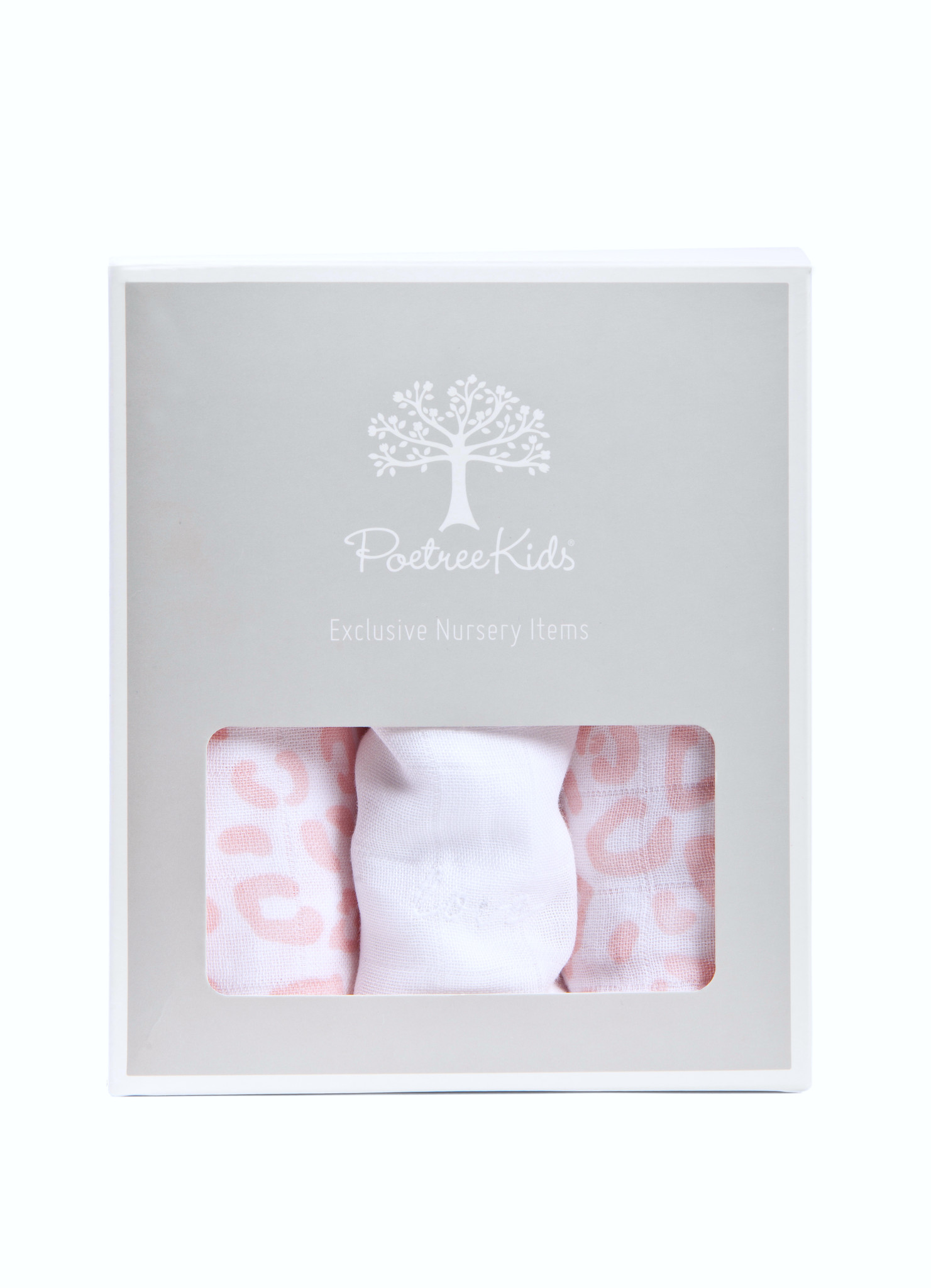 3 Hydrophilic cloths  Leopard print Pink