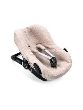 Housse pour siège auto Chevron Light Camel
