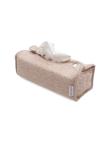 Kleenex box cover Chevron Light Camel