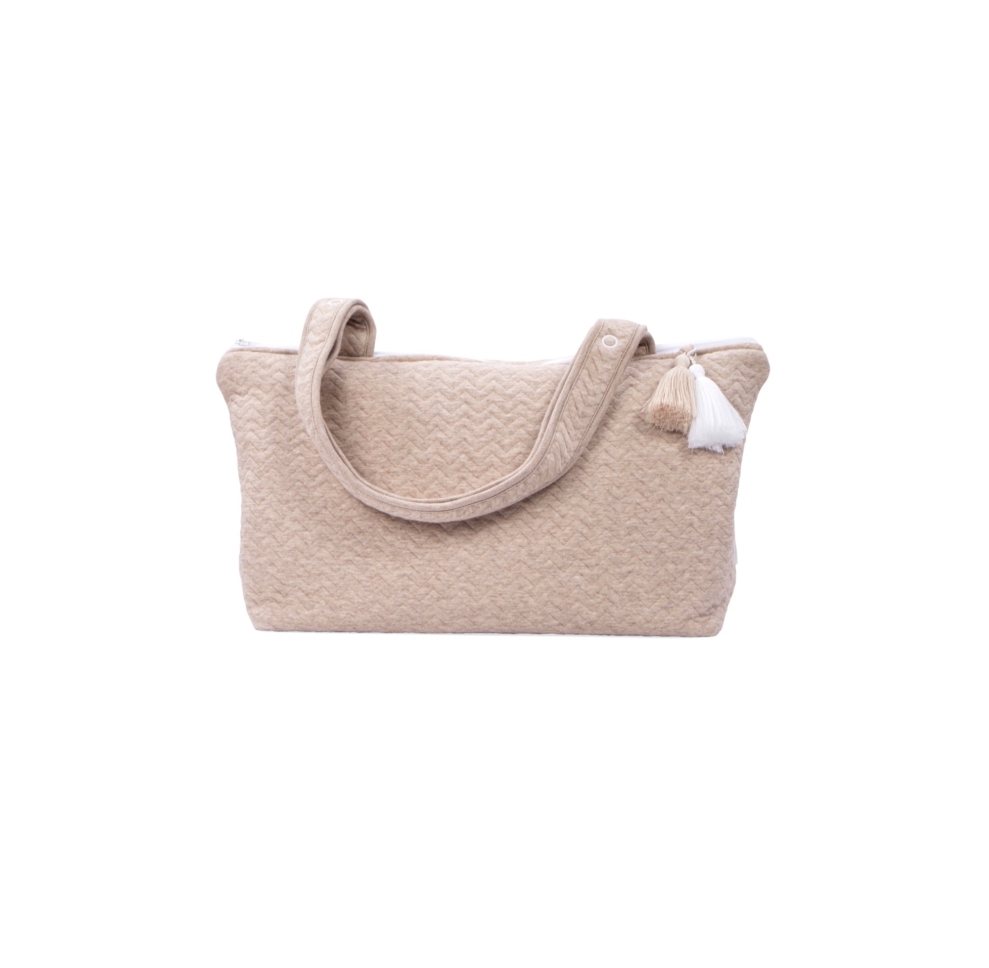 Verzorgingstas Chevron Light Camel