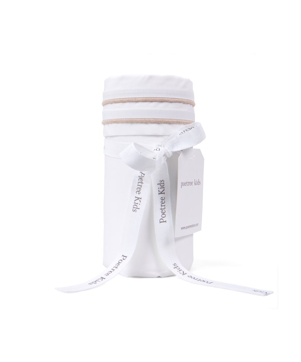 Wieg laken Chevron Light Camel