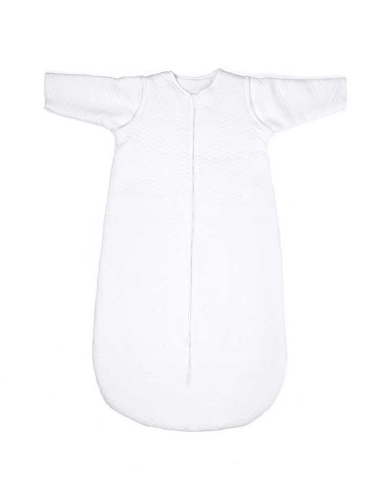 Jersey babyslaapzak 90cm met afritsbare mouwen