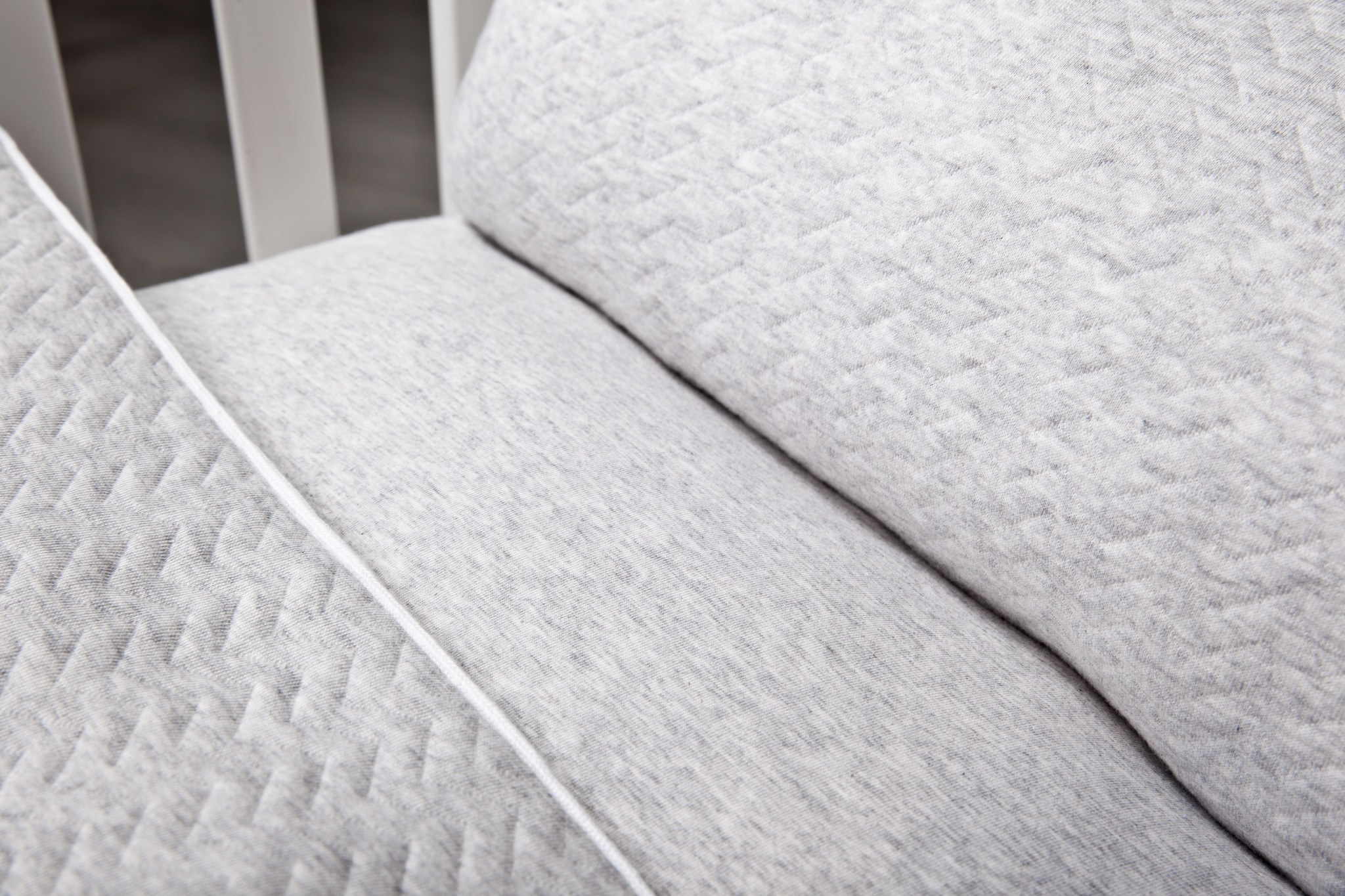 Decoratie kussen Chevron Light Grey Melange