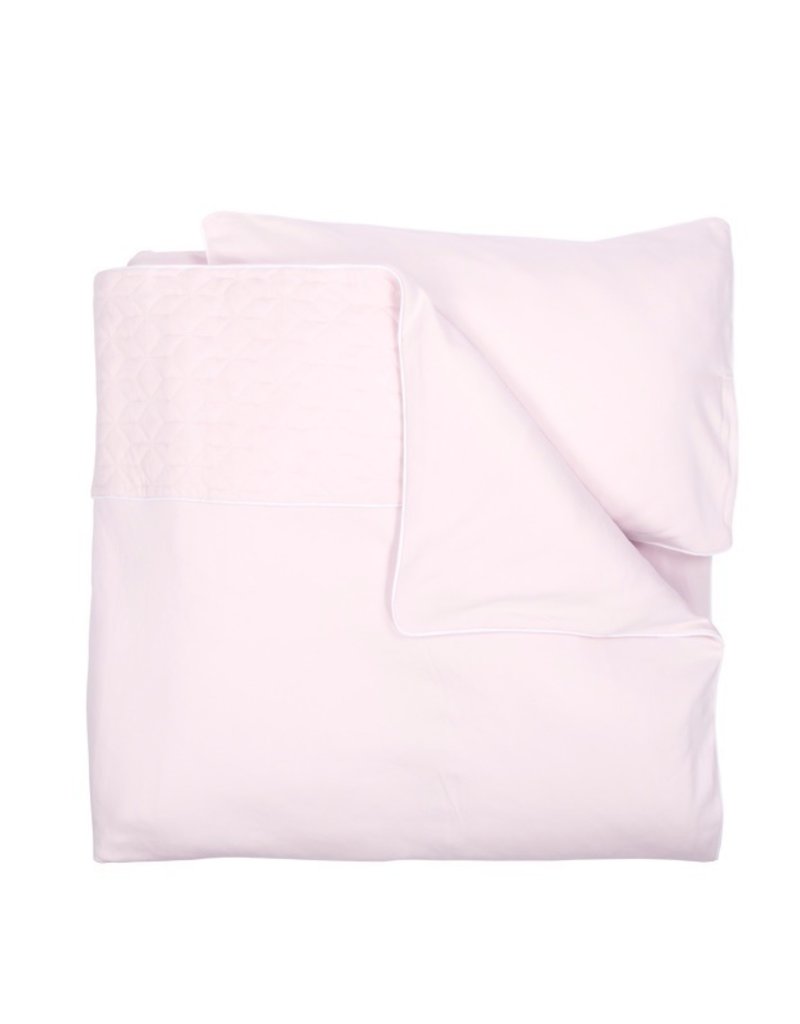 Housse de Couette & Taie d'oreiller 80x80cm Star Soft Pink