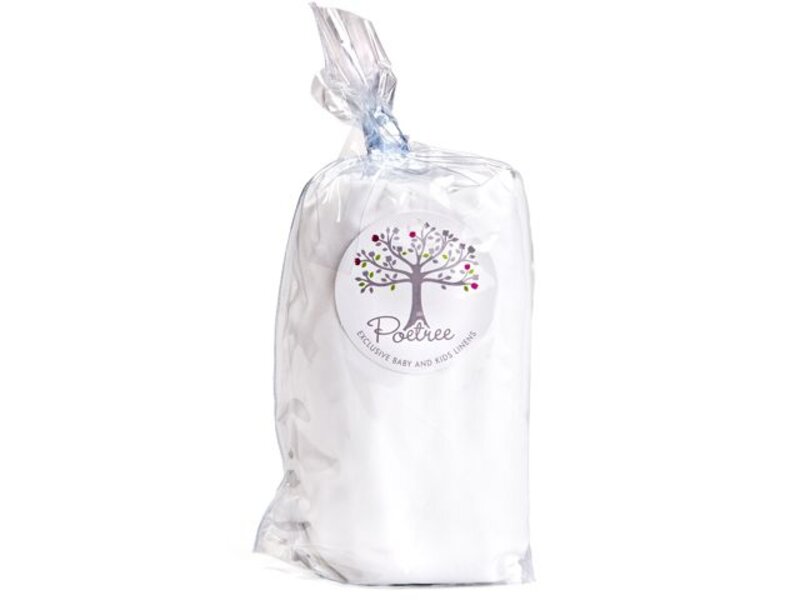 Interlock fitted sheet crib size 40x80x5cm