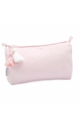 Toilettas Chevron Light Pink