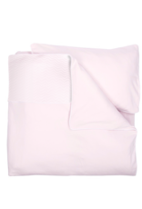 Cot Duvet Cove  & Pillow case Chevron Light Pink
