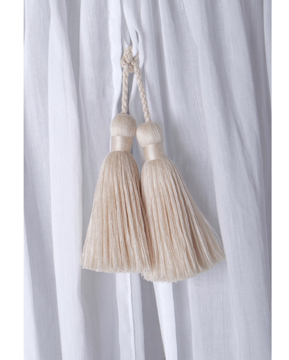 Canopy with Camel tassels for crib/cot or playpen