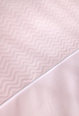 Cot Duvet Cove  & Pillow case Chevron Light Pink