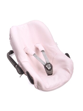 Housse pour siège auto Chevron Light Pink