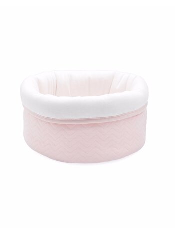Panier de soins Chevron Light Pink
