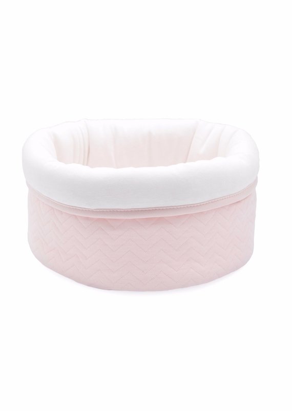 Panier de soins Chevron Light Pink