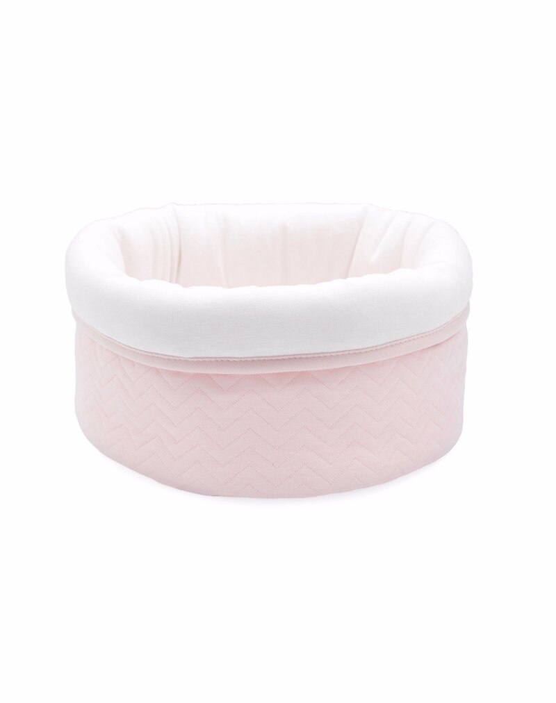 Commodemandje Chevron Light Pink