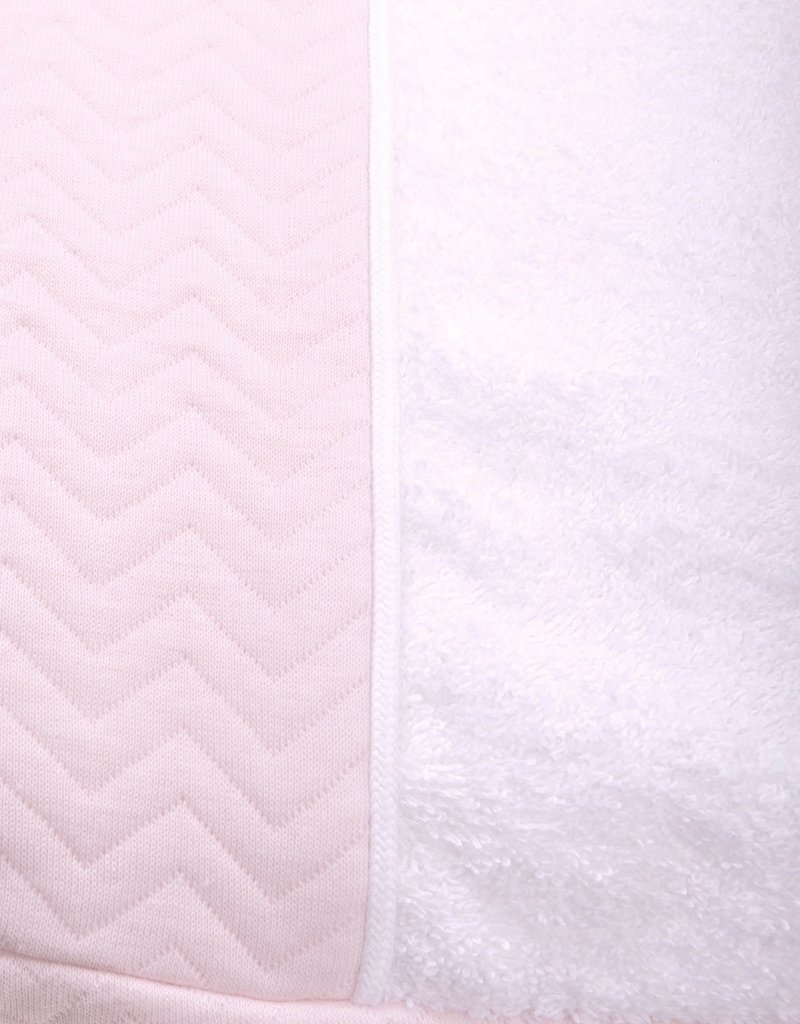 Housse matelas à langer Chevron Light Pink