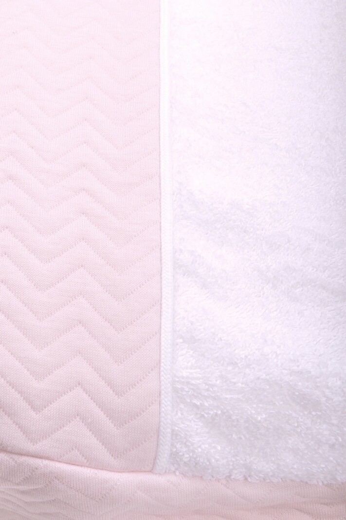 Aankleedkussenhoes Chevron Light Pink