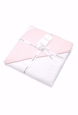 Couverture enveloppante Chevron Light Pink