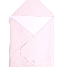 Couverture enveloppante Chevron Light Pink