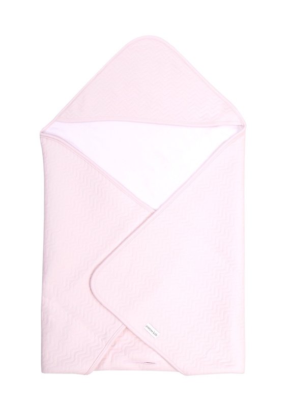 Wrapping blanket Chevron Light Pink