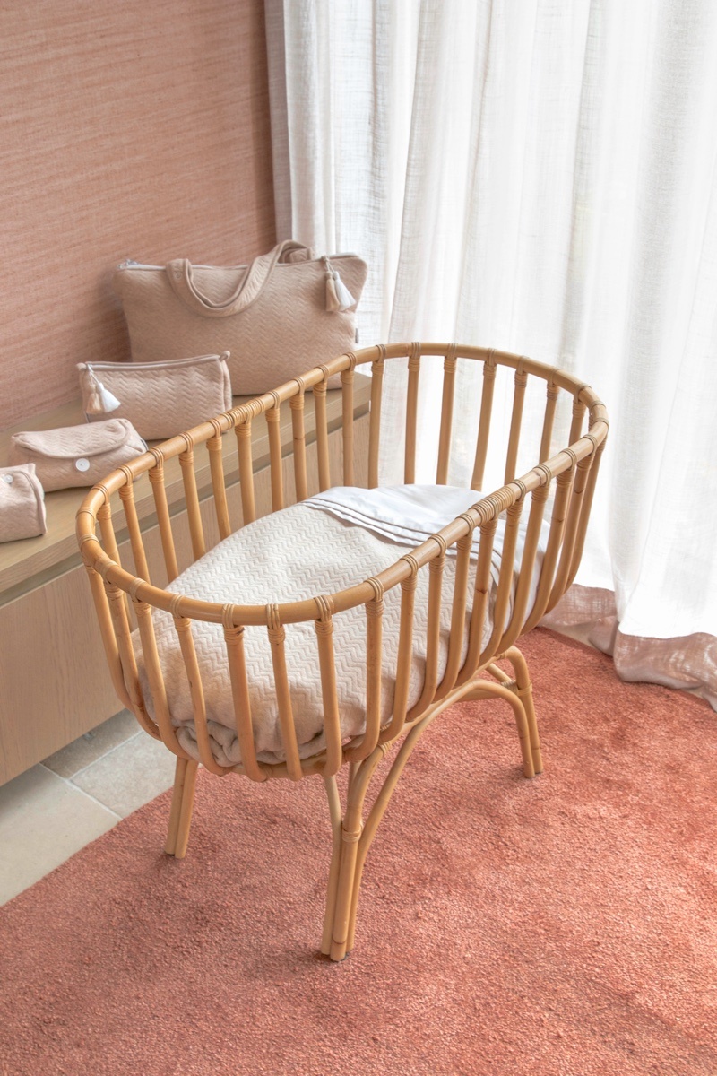 Hoes voor vochtige doekjes Chevron Light Camel
