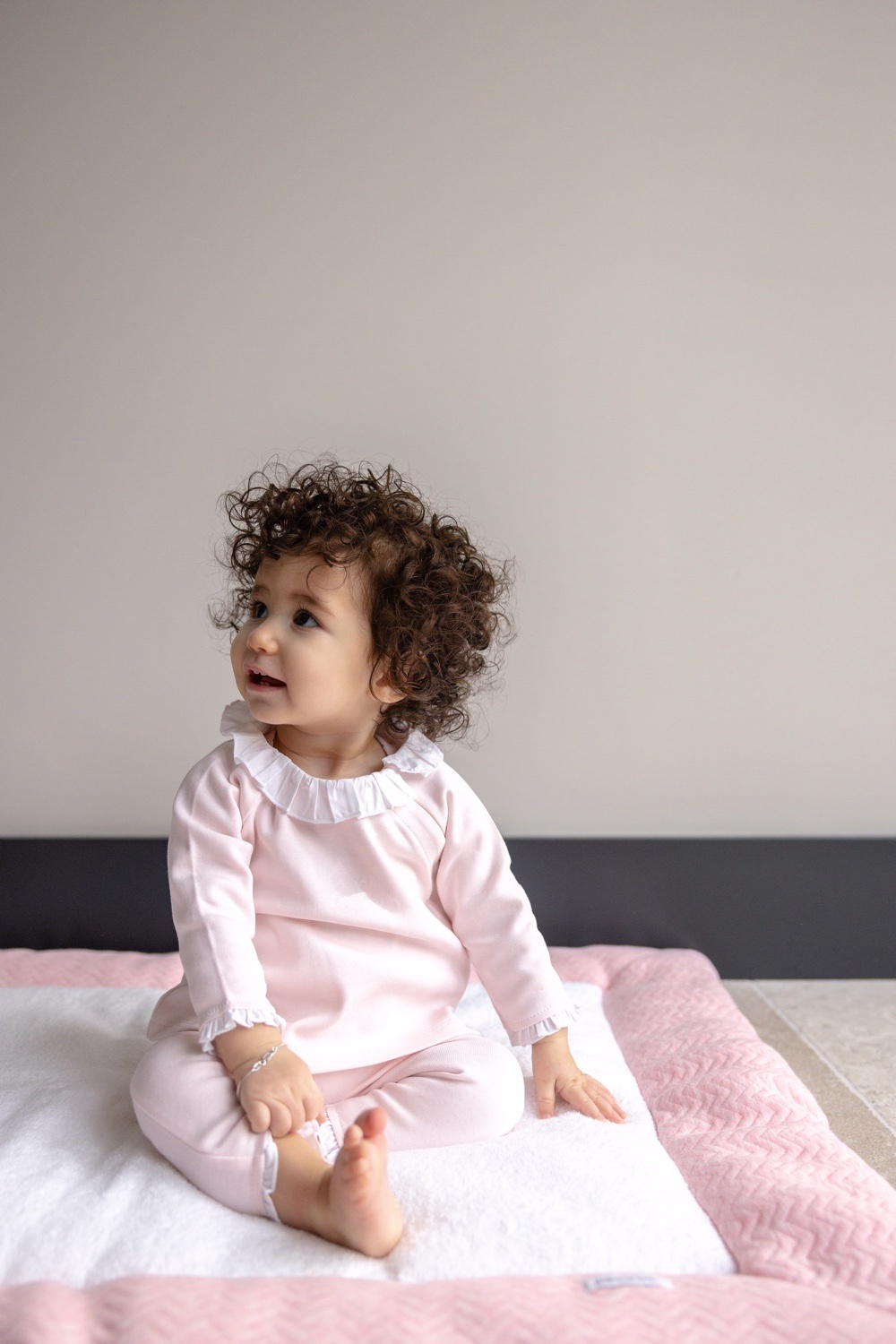 2 - Delige baby set Zacht roze