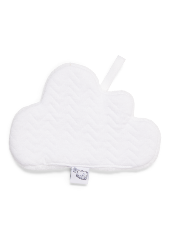 Pacifier cloth Cloud White