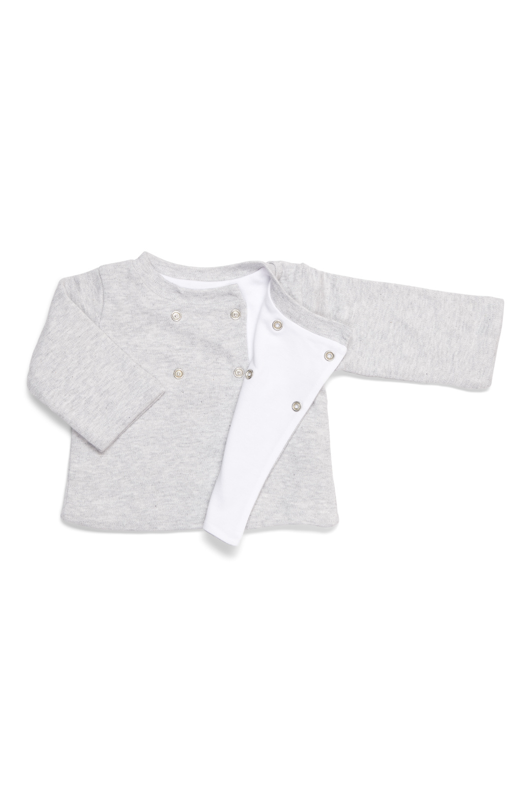 Baby jacket Light Grey Melange