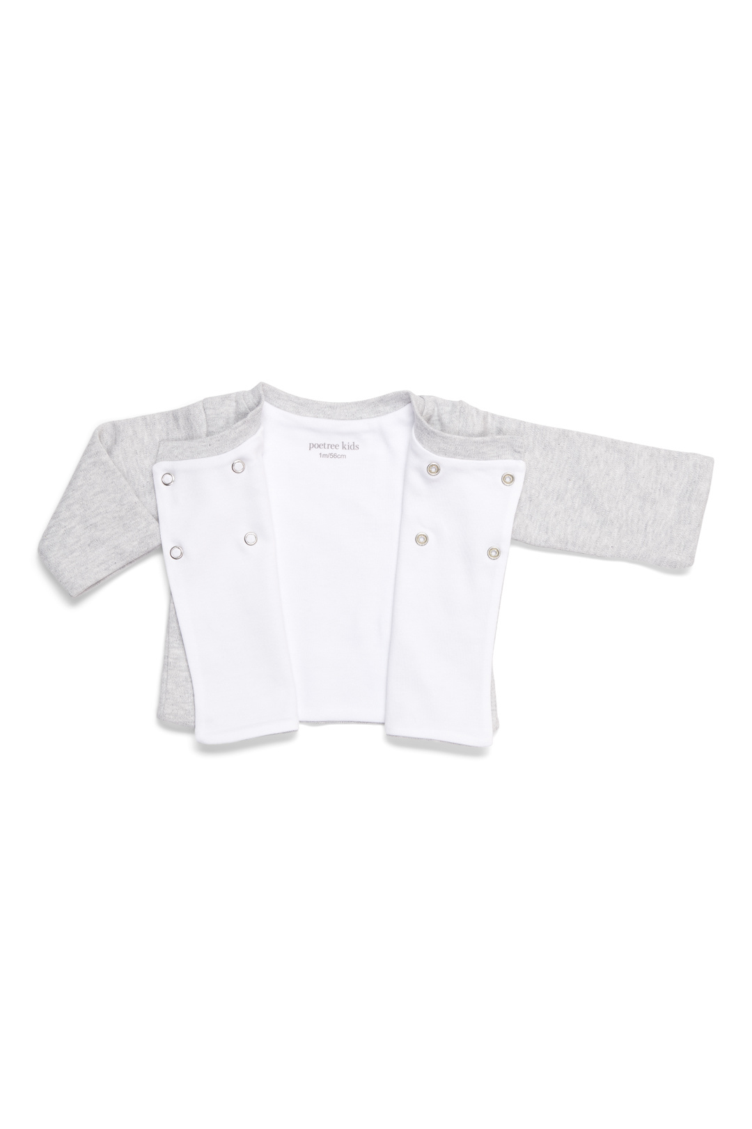 Baby jacket Light Grey Melange