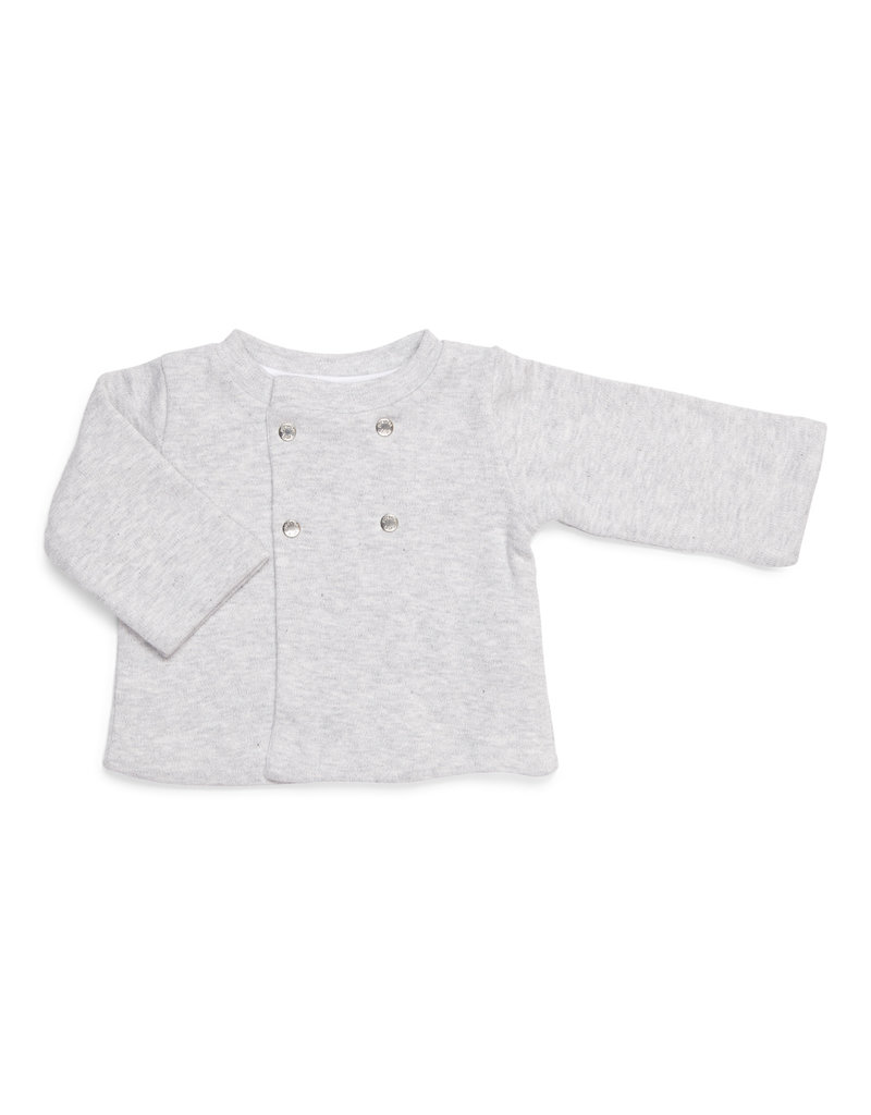 Gilet/veste bébé Gris chiné