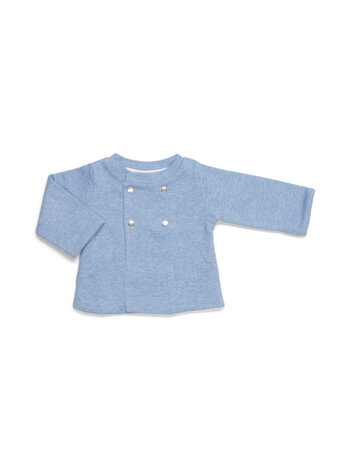 Baby vestje/jasje Denim Blue