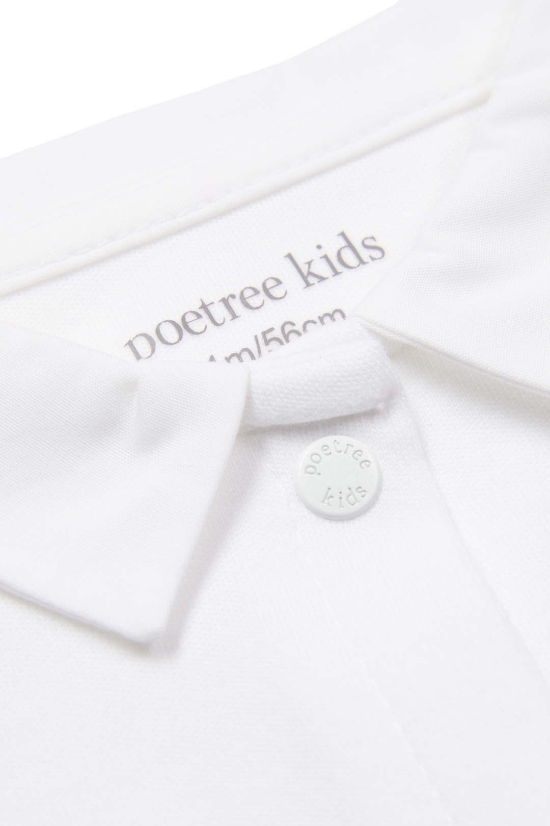 2 - Piece baby set white shirt with camel pants