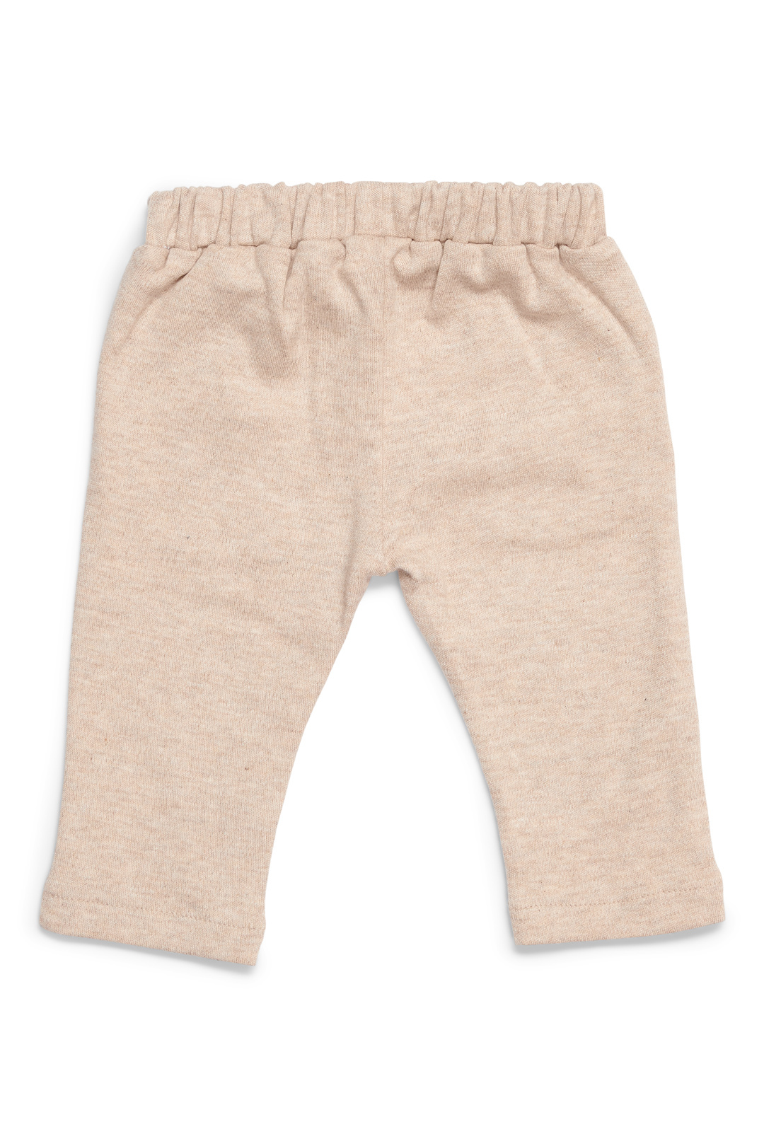 2 - Piece baby set white shirt with camel pants