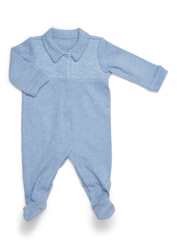 Babypakje Chevron Denim Blue