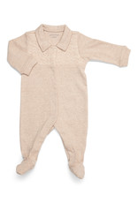 Baby Suit Chevron Light Camel